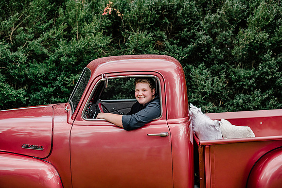 {PRINT IMAGE} Hannah King Photography vintage truck OAKES-8
