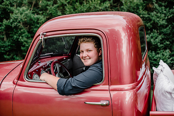 {PRINT IMAGE} Hannah King Photography vintage truck OAKES-9