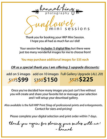 SUNFLOWER 2026 POST LETTER