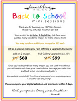 back to school mini donation